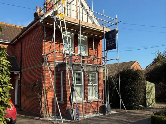 Domestic scaffolding project